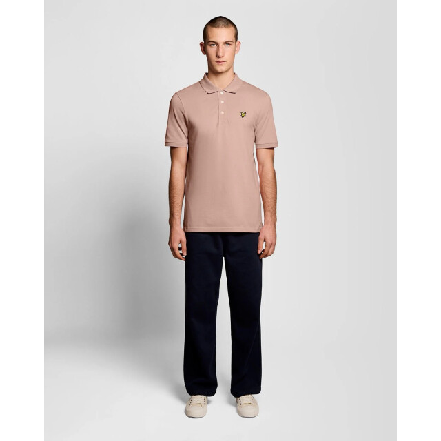 Lyle and Scott Plain polo shirt oud 5369.63.0003 large