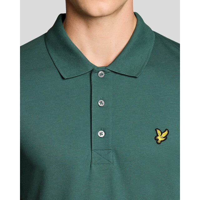 Lyle and Scott Plain polo shirt donker 5369.27.0001 large