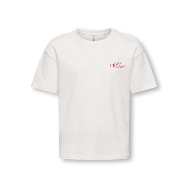 Only Koghelen life ss loose tee off-white 2339.02.0029 large