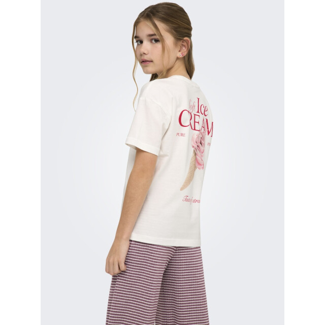 Only Koghelen life ss loose tee off-white 2339.02.0029 large