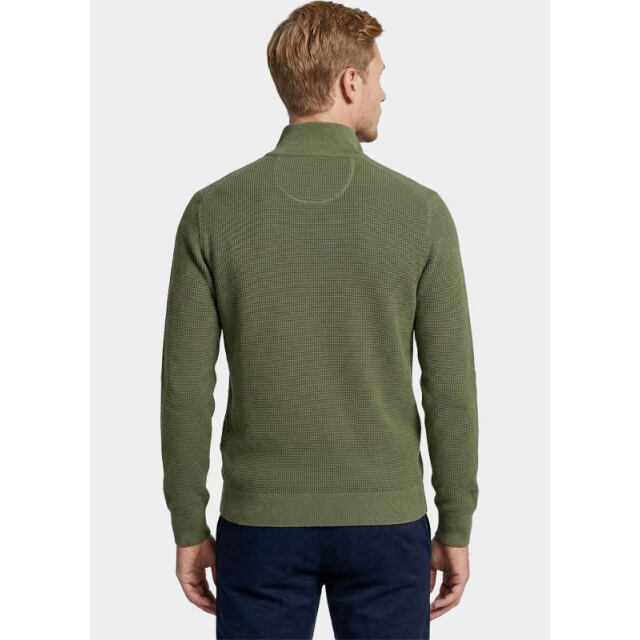 Gant Half zip katoenen textured sweater met 8030292/379 205883 large