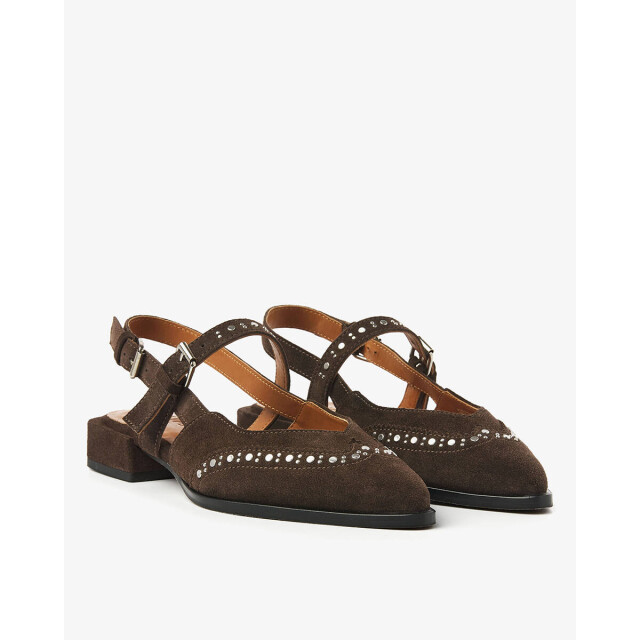 Via Vai VIA VAI Slingback 62427 JAZZ YAEL Overig Bruin VIA VAI Slingback 62427 JAZZ YAEL large