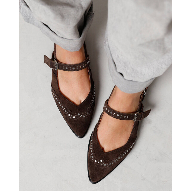 Via Vai VIA VAI Slingback 62427 JAZZ YAEL Overig Bruin VIA VAI Slingback 62427 JAZZ YAEL large