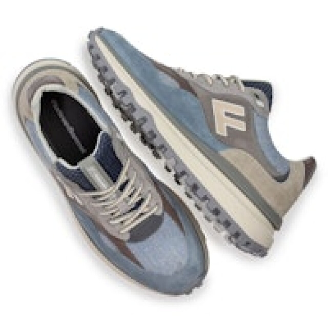 Floris van Bommel 020855 Sneakers Blauw 020855 large