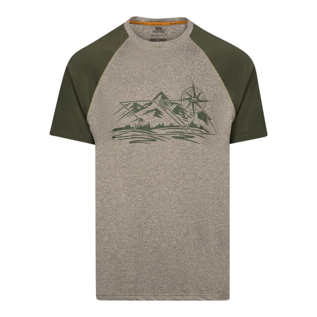 Trespass Heren fullmer mountain t-shirt UTTP6930_marshlandmarl large