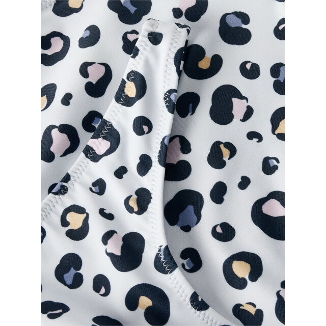 Name It Meisjes bikini set nkfzanimal wit dierenprint 13253263-Ancient Water large