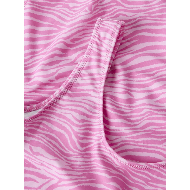 Name It Meisjes badpak nkfzanimal zebraprint 13253262-Strawberry Moon large