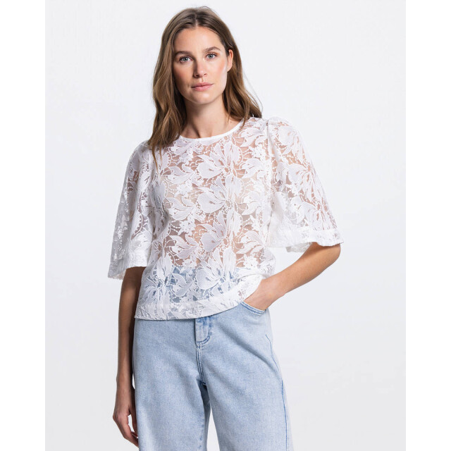 Jansen Amsterdam Blouse korte mouw rune ss26 JANSEN Amsterdam Blouse korte mouw RUNE SS26 large