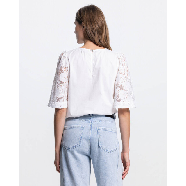 Jansen Amsterdam Blouse korte mouw rune ss26 JANSEN Amsterdam Blouse korte mouw RUNE SS26 large
