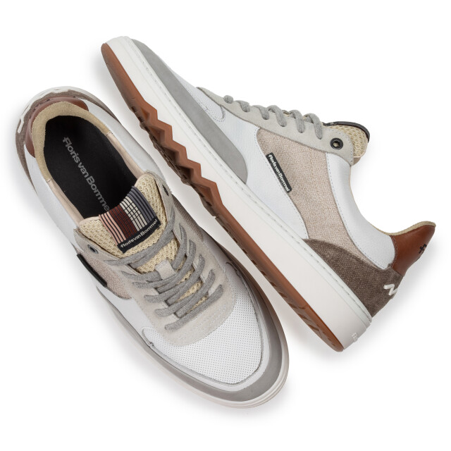 Floris van Bommel SFM-10143-60-01 De Kupster Veterschoenen Wit SFM-10143-60-01 De Kupster large