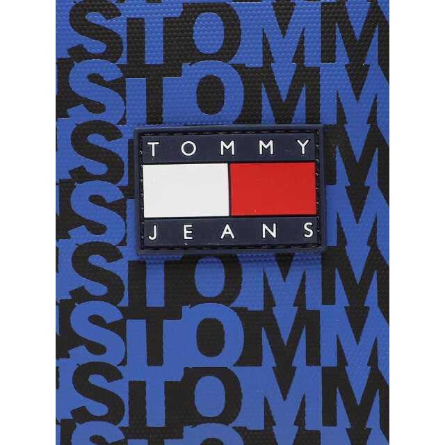 Tommy Hilfiger Kruisbodytas met monogramprint UTNA1411_blue large