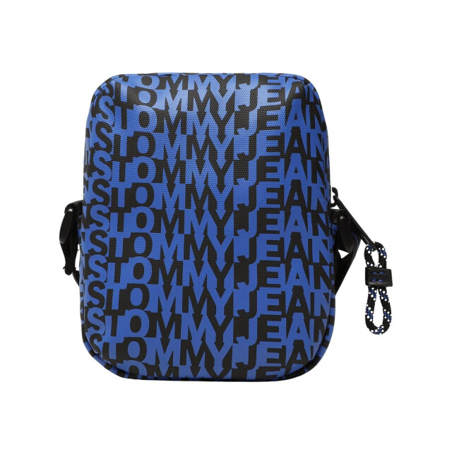 Tommy Hilfiger Kruisbodytas met monogramprint UTNA1411_blue large