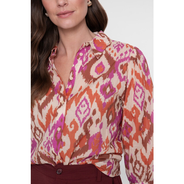 Geisha Blouse ecru dessin 4319.08.0028 large