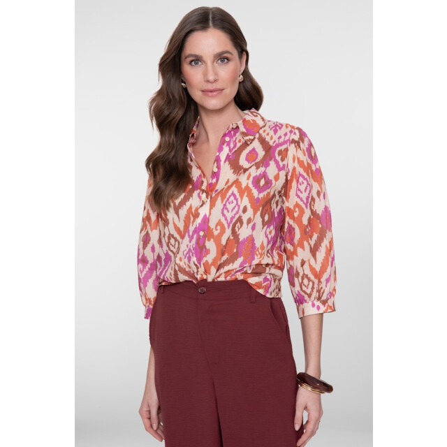 Geisha Blouse ecru dessin 4319.08.0028 large