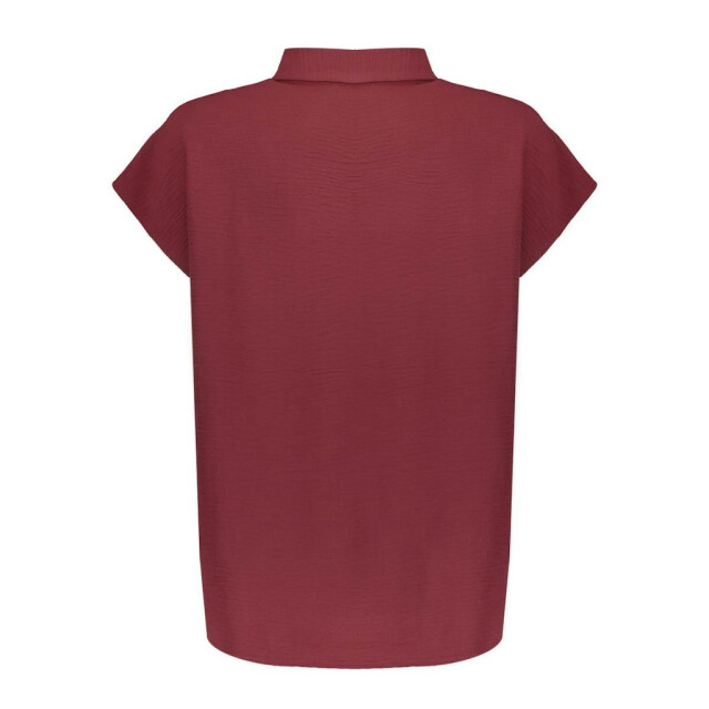 Geisha Blouse crinckle bordeaux 4319.47.0002 large