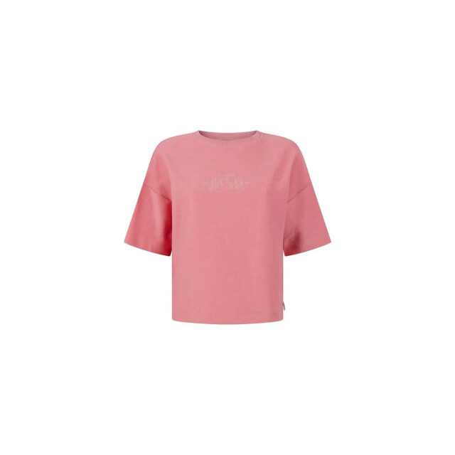 Jansen Amsterdam Jansen noeka sw 175 backside sweat short sleeve blush SW 175 large