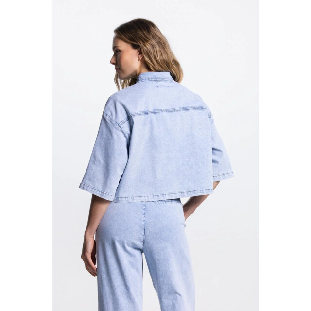 Jansen Amsterdam Jansen mabel jasje llbd 732 light denim light blue LLBD 732 large