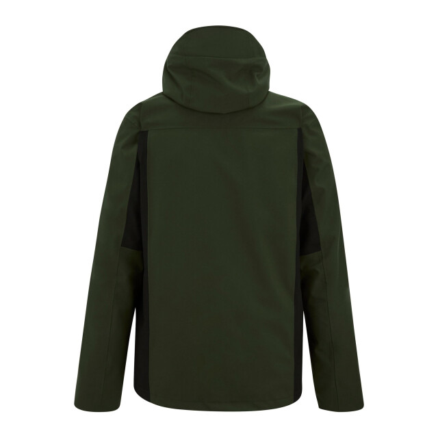 Regatta Heren birchdale ii waterdichte jas UTRG11378_darkkhakiblack large