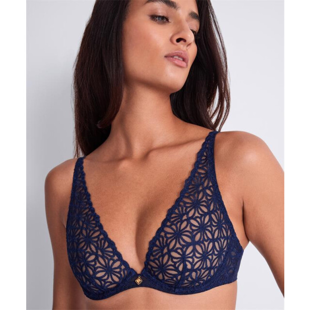 Aubade Secret memories triangel beugel bh 6fn12 deep blue 11117721813333 large