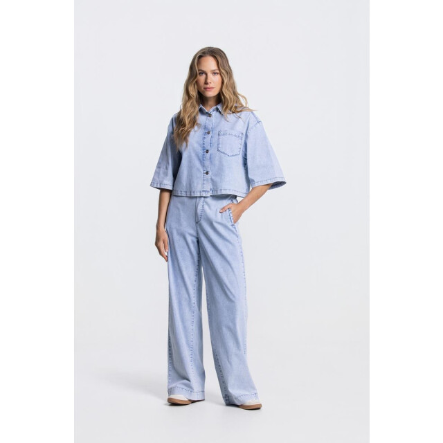 Jansen Amsterdam Jansen mabel jasje llbd 732 light denim light blue LLBD 732 large
