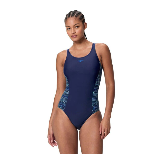 Speedo placem medalist 1p wedstrijd badpak dames - 073144_230-44 large