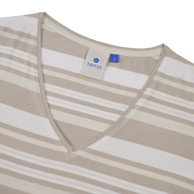 Luhta kivihaka t-shirt korte mouw dames - 073447_100-L large