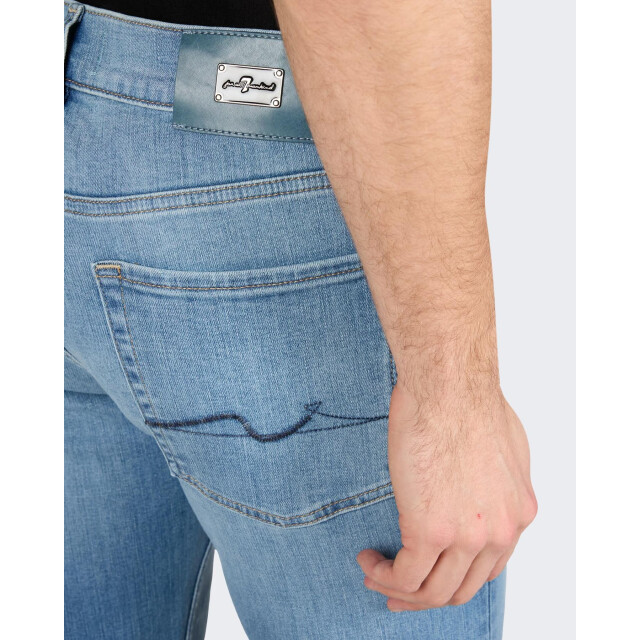 7 For All Mankind Heren slimmy raincloud 7TC4SC12-1VV-Light Blue large