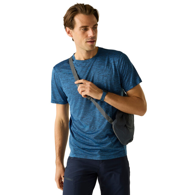 Regatta Heren fingal edition marl t-shirt UTRG5795_olympianbluenavy large