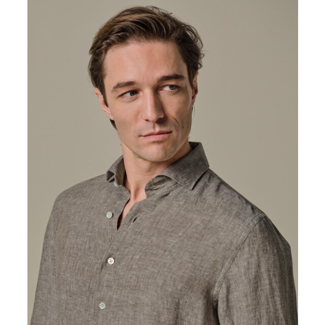 Profuomo Ppxh10017e h linnen overhemd profu H/PPXH10017E large