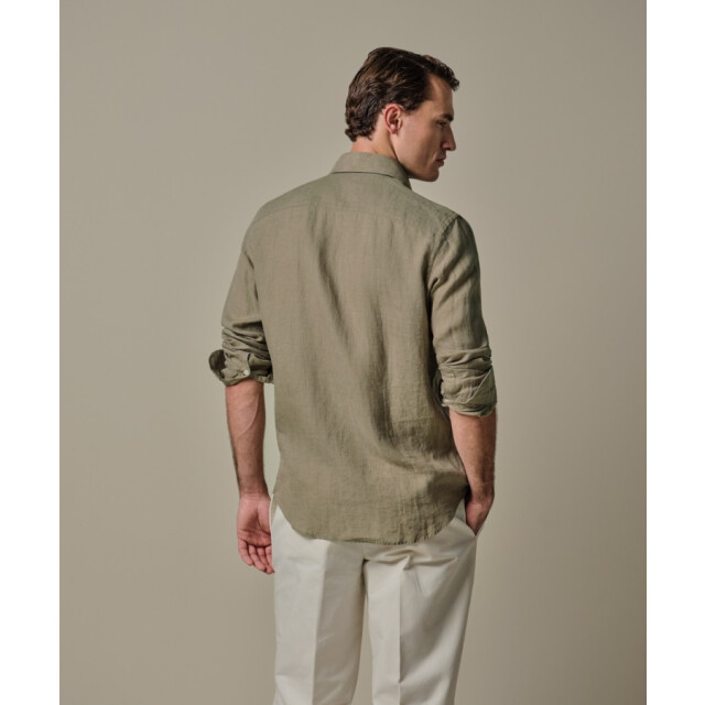 Profuomo Ppxh10017p z2 linnen overhemd profu Z2/PPXH10017P large