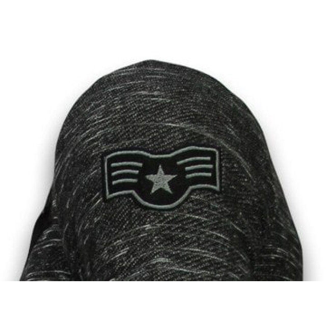 Local Fanatic Longfit asymmetric embroidery t-shirt patches LF-102/1Z large