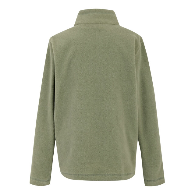 Regatta Geweldige outdoors kinder hot shot ii half zip fleece hoodie UTRG1422_oilgreen large