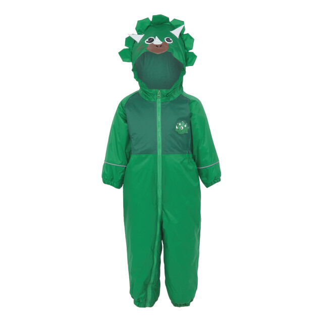 Regatta Kinderen/kinderen mudplay iii dinosaurus waterdicht plassenpak UTRG6584_jellybean large