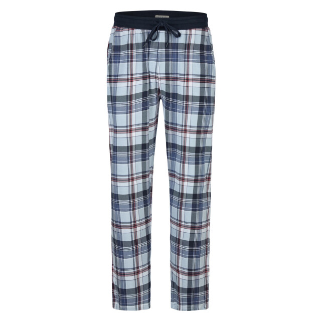 Phil & Co Heren lange pyjama set rood/blauw geruit PH-6188-02 large