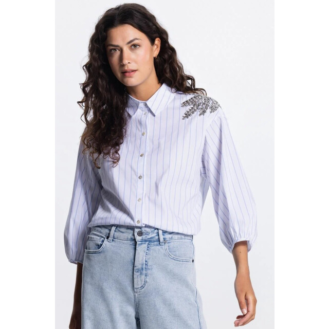 Jansen Amsterdam Parisa cs772 stripe 000741 light blue CS772 large