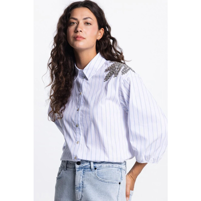 Jansen Amsterdam Parisa cs772 stripe 000741 light blue CS772 large