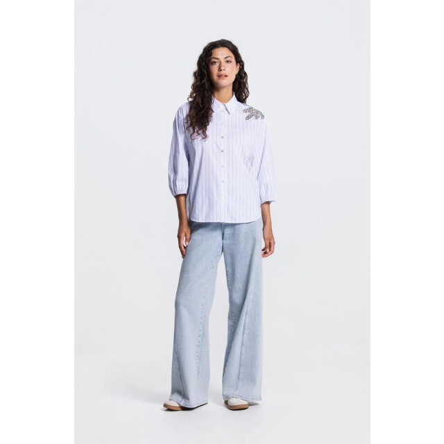 Jansen Amsterdam Parisa cs772 stripe 000741 light blue CS772 large