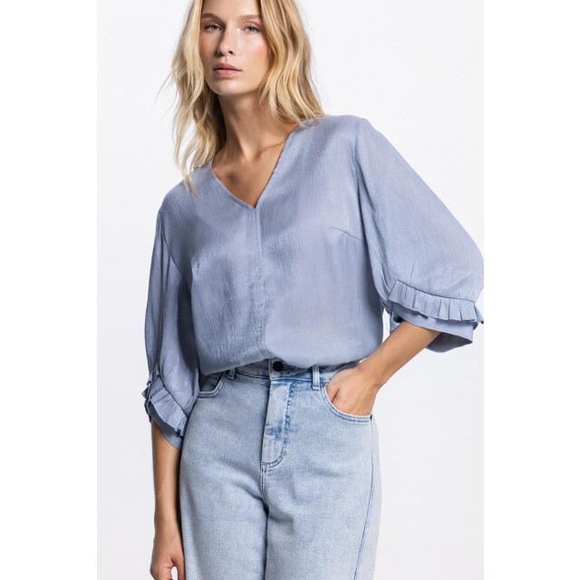 Jansen Amsterdam Nisa sc754 v-neck 00074 light blue SC754 large