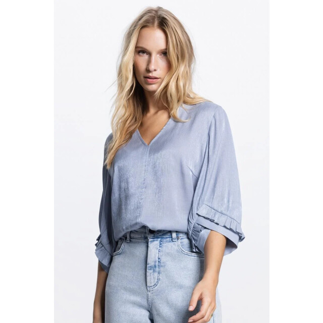 Jansen Amsterdam Nisa sc754 v-neck 00074 light blue SC754 large