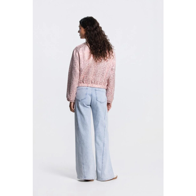 Jansen Amsterdam Jansen rox jasje mj 219 bomber long sleeve metallic blush MJ 219 large