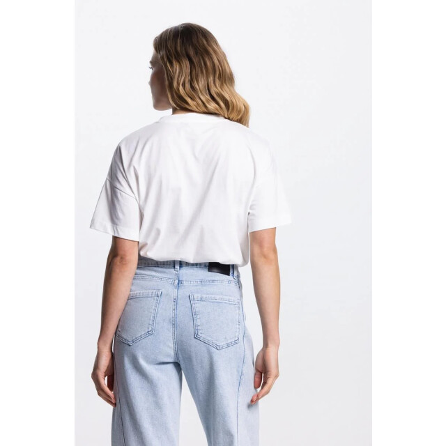 Jansen Amsterdam Jansen riley shirt co 184 short sleeve flower blush CO 184 large