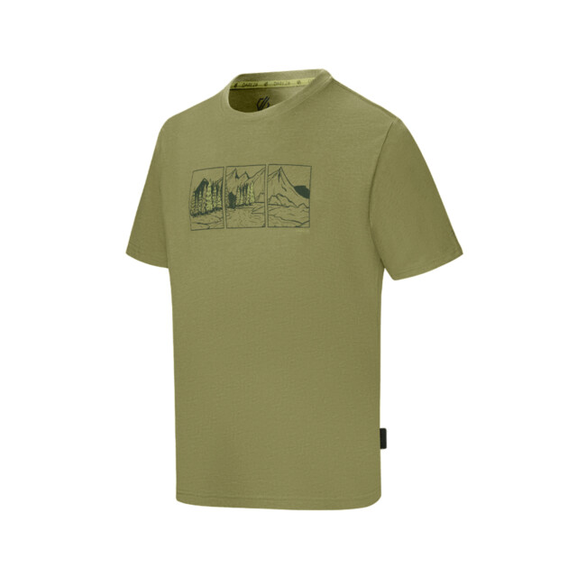 Dare2b Heren movement iii mountain scene t-shirt UTRG12967_nephritegreen large