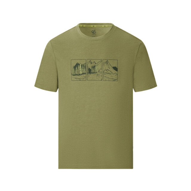 Dare2b Heren movement iii mountain scene t-shirt UTRG12967_nephritegreen large