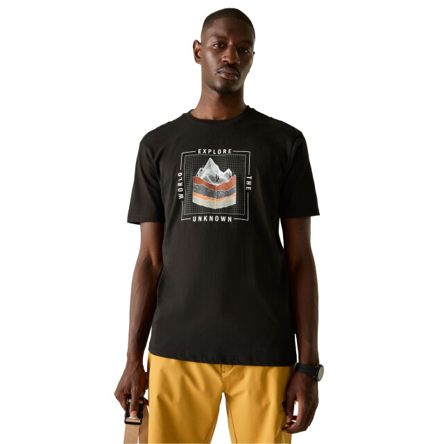 Dare2b Heren t-shirt UTRG12536_black large