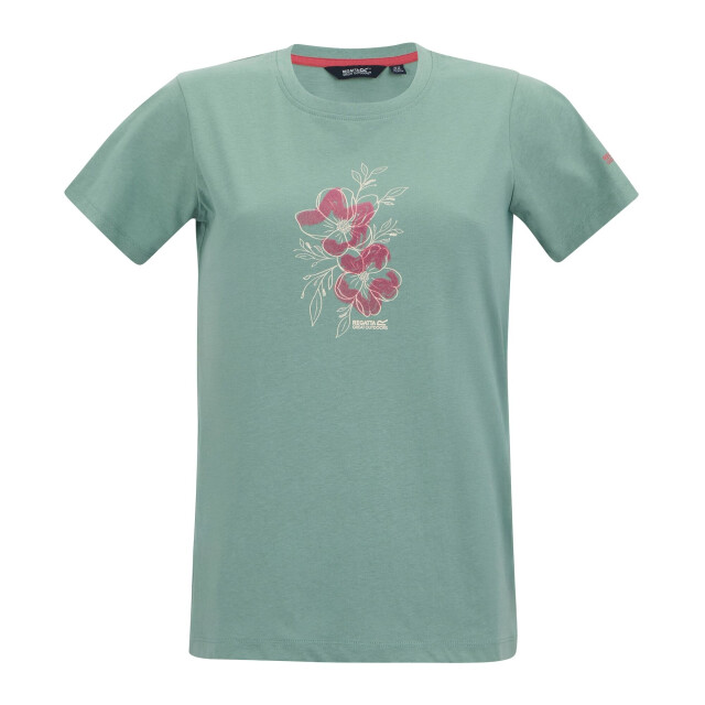 Regatta Dames filandra vx bloom t-shirt UTRG12427_ivymoss large