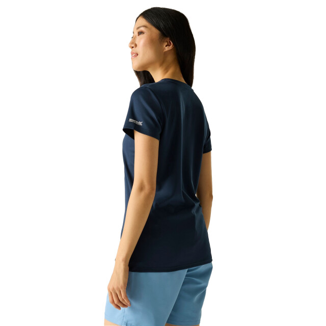 Regatta Dames fingal slogan kat t-shirt UTRG12955_navyblue large