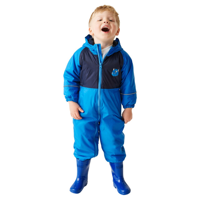 Regatta Kinderen/kinderen mudplay iii monster waterdicht plaspak UTRG9498_hydroblue large