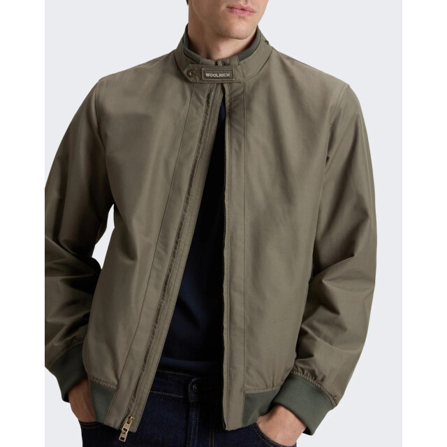 Woolrich Heren spring lewis bomber CFWOOU2133MRUT3662-SMO large