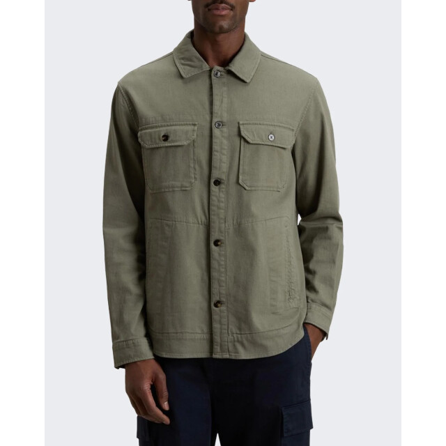 Woolrich Heren linen blend safari overshirt g CFWOOS2036MRUT5288-6667 large