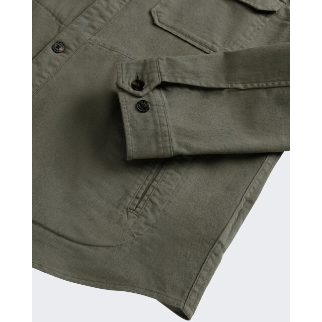 Woolrich Heren linen blend safari overshirt g CFWOOS2036MRUT5288-6667 large